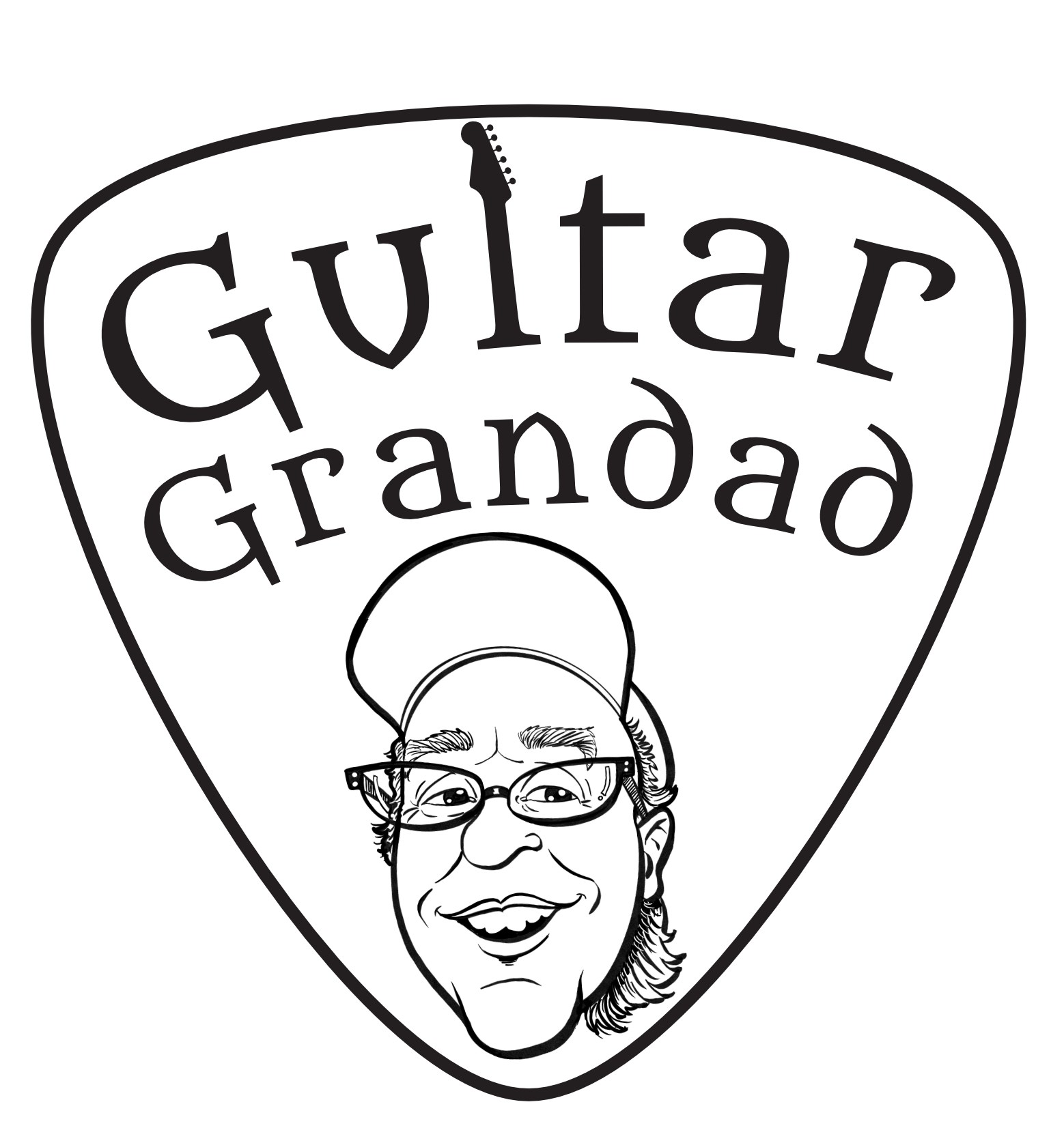 0850 Guitar Grandad pick charcoal.jpg